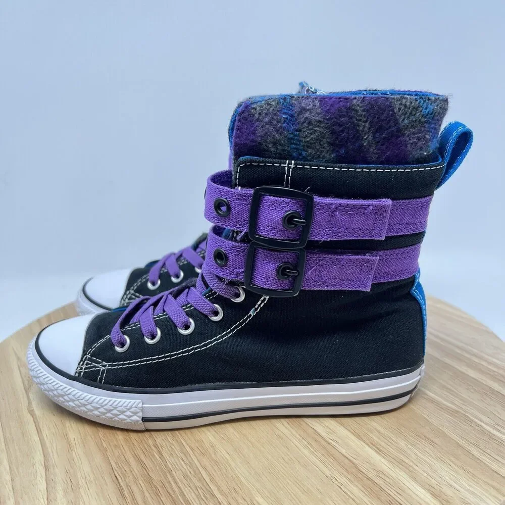 Converse Girls Chuck Taylor All Star Glendale High Top Sneaker 649977C Sz. 3